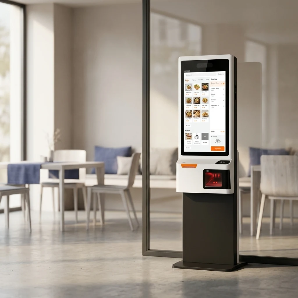 Cliente ordina al totem self-order